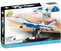 Cobi Klocki Su-57 „Felon“ konstravimo kaladėlės, 928 vnt.