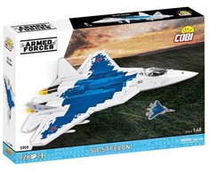 Cobi Klocki Su-57 „Felon“ konstravimo kaladėlės, 928 vnt.