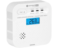 Kruger &amp; Matz Czujnik KrugerMatz Connect S10 Tuya EN 50921 anglies monoksido detektorius