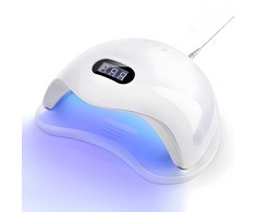 Lampa Nagų lempa UV LED 48W hibridiniams geliams LCD LED USB manikiūrui ir pedikiūrui