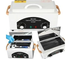 RTO Sterilizatorius gorącym powietrzem timer 300w dezynfekcja narzędzi 220°c balta - er1258