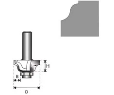 Dedra Freza mediui 8 D 257 H 97 R 317 B 635mm