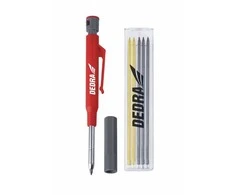 Dedra Mechanical pieštukas su rašikliais 1+5 vnt, 3xjuodas, 2xgeltonas
