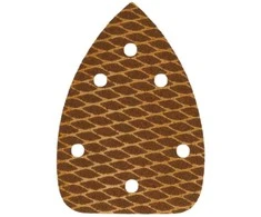 Dedra Papier Delta antikorozinis švitrinis popierius #60, 140x140x80mm, su lipnia juosta, 5 vnt. rinkinys