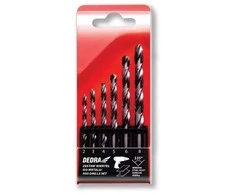 Grąžtas Dedra 6 grtu metalui komplektas HSS Plienas 4341135 2493614755866938117 mm