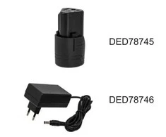 Suktuvas-gręžtuvas Dedra DED7874 12 V 1.5 Ah