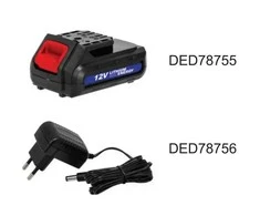 Dedra Akumuliatorinis suktuvasgrtuvas12V 15Ah 35h 0700rpm