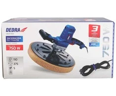 Dedra Zacieraczka 750 W 375 mm tinko mentelė, kempinė, popierius, lyginimo plokštė