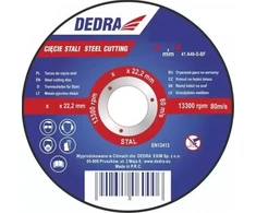 Dedra Nerūdijančio plieno pjovimo diskas 76x1,0x10 mm, tinka ded7339