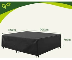 Gardlov furniture set cover 205x160x70cm