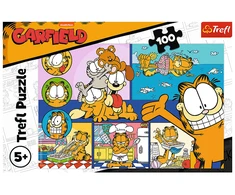 TREFL 16521 Dėlionė 100 Lazy Garfield
