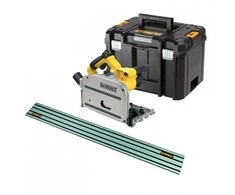 Dewalt elektrinis įleidžiamas pjūklas + kreipiančioji liniuotė, 1,5 m (‎DWS520KTR-QS)