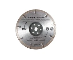 Tarcze 125 mm deimantiniai diskai dvigubo disko pjūklui tpd860k