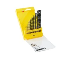 Dewalt grąžtų metalui rinkinys HSS-R 10vnt. 1-10mm DT5911-QZ