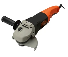 Black &amp; Decker Juodas &amp; Decker Juodas + DECKER 125mm 1200W KG1202 kampinis šlifuoklis