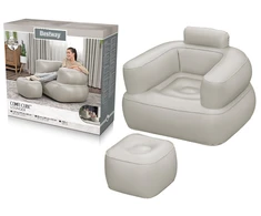 Pripučiamas fotelis Bestway 75137, 107x99x80 cm