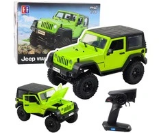 Double E Nuotoliniu būdu valdomas visureigis Jeep Wrangler Rock Crawler 1:14