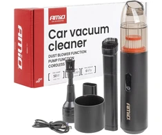 Belaidis automobilinis dulkių siurblys 6 kPa, 50W, 150 ml AMIO-04888