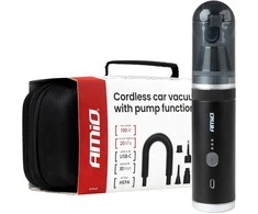 Dulkių siurblys Belaidis automobilinis siurblys su pompos funkcija 100W 20 kPa USB-C AMIO-04785