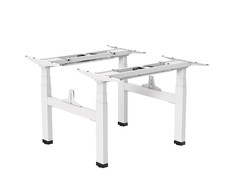 Ergo Office ER-404W stalo rėmas, reguliuojamas aukštis, baltas