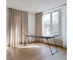 Džiovyklė skalbiniams Vileda Infinity Flex Ultimate, juoda, iki 30 m džiovinimo paviršiaus, ištraukiama, pakeliamas stovas, rankena