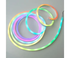 Eco Light Lanksti LED neoninė juosta RGB DC5V USB 5 m