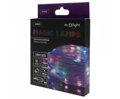 Eco Light Magiczne lampki 100led 1mln kolorów 5m dc5v