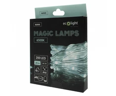 Eco Light Magiczne lampki 200 led 6500k 20m dc5v