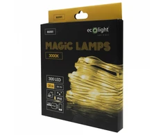 Eco Light Magiczne lampki 300 led 3000k 30m dc5v
