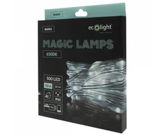 Eco Light Magiškos lemputės 500 LED 6500K 50m DC5V