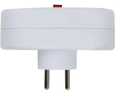 Esperanza ELK306W Electrical splitter 2 GN. Baltas