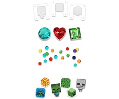 Epee Naklejkomat 3D Minecraft 60403