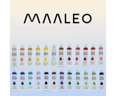 Akriliniai dažai 24 vnt.- 12 ml. maaleo 20363