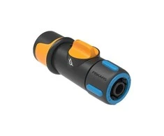 „Fiskars“ žarnos jungtis, įjungimas / išjungimas 13–15 mm (1/2–5/8 colio)