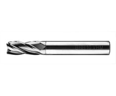Grąžtas Baildon DIN 6527 L FWP4L 10 mm karbido freza, VHM TiAlN, Z4, 72–19 mm