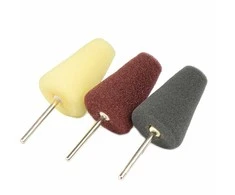 Mini poliravimo kempinėlės, 30 mm kūgio formos AMIO-03715