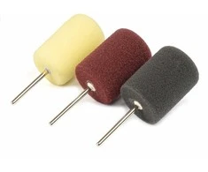 Mini poliravimo kempinėlės, 30 mm ovalios AMIO-03716