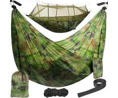 Gardlov Turistinis hamakas santiago army 260x140cm net