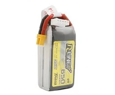 Gens Ace &amp; Tattu Akumuliatorius Tattu R-Line 650mAh 14.8V 95C 4S1P XT30