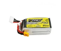 Gens Ace &amp; Tattu Akumuliatorius R-Line 750mAh 14.8V 95C 4S1P JST-XHR