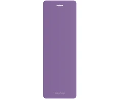 Gimnastikos kilimėlis jogai, pilatesui, fitnesui, 183x61cm, storis 1cm, NBR medžiaga, violetinė, REBEL ACTIVE