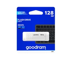 GOODRAM UME2-1280W0R11 GOODRAM atmintis USB UME2 128GB USB 2.0 Baltas