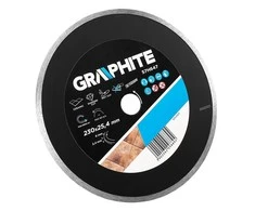 Graphite Deimantinis diskas 230 x 25,4 mm, vientisas, skirtas 59G891