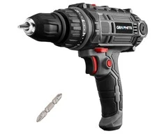 Elektrinis gręžtuvas ir atsuktuvas GRAPHITE 58G793 300W, 10 mm be rakto griebtuvas