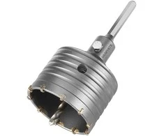 Graphite 80 mm Widia skylių pjūklas su HEX adapteriu ir pagrindiniu grąžtu