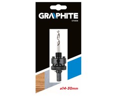 Grąžtas Graphite Grafito adapteris dvimotoriniams angažiniams pjūklams <14-30mm