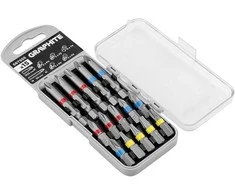 Zestaw Rinkinys Antgalių rinkinys PH2x2, PH3, PZ2x2 x 50 mm, PH1/2/3, PZ1/2/3, TX10/20/25/30 x 25 mm, 15 vnt.