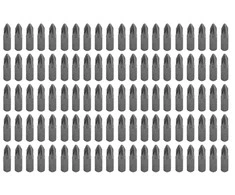 Graphite Atsuktuvo antgaliai PZ2 x 25 mm, 100 vnt.