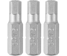 Bity Šešiakampiai antgaliai H5 x 25 mm, 3 vnt.