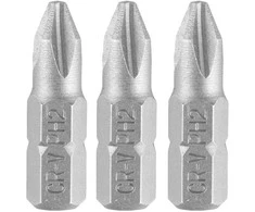 Bity PH2 x 25 mm antgaliai, 3 vnt.